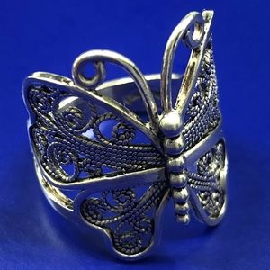 🦋 Butterfly Sterling Ring 🦋